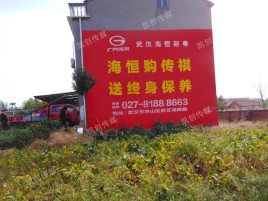 金沙墙体广告影响褪色的因素