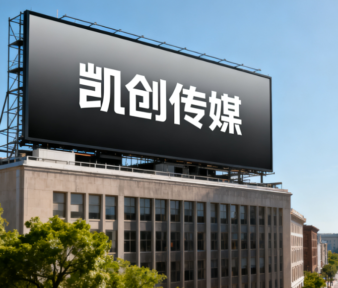 金沙户外广告牌的设计与制作
